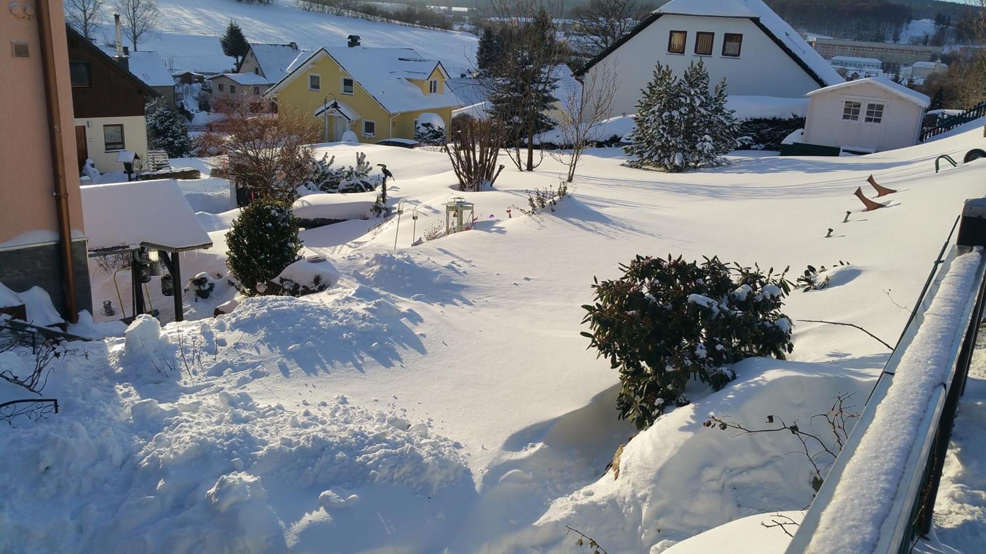 Im Erzgebirge Wandern, Fahrrad Fahren Oder Entspannen Ehrenfriedersdorf Exteriör bild